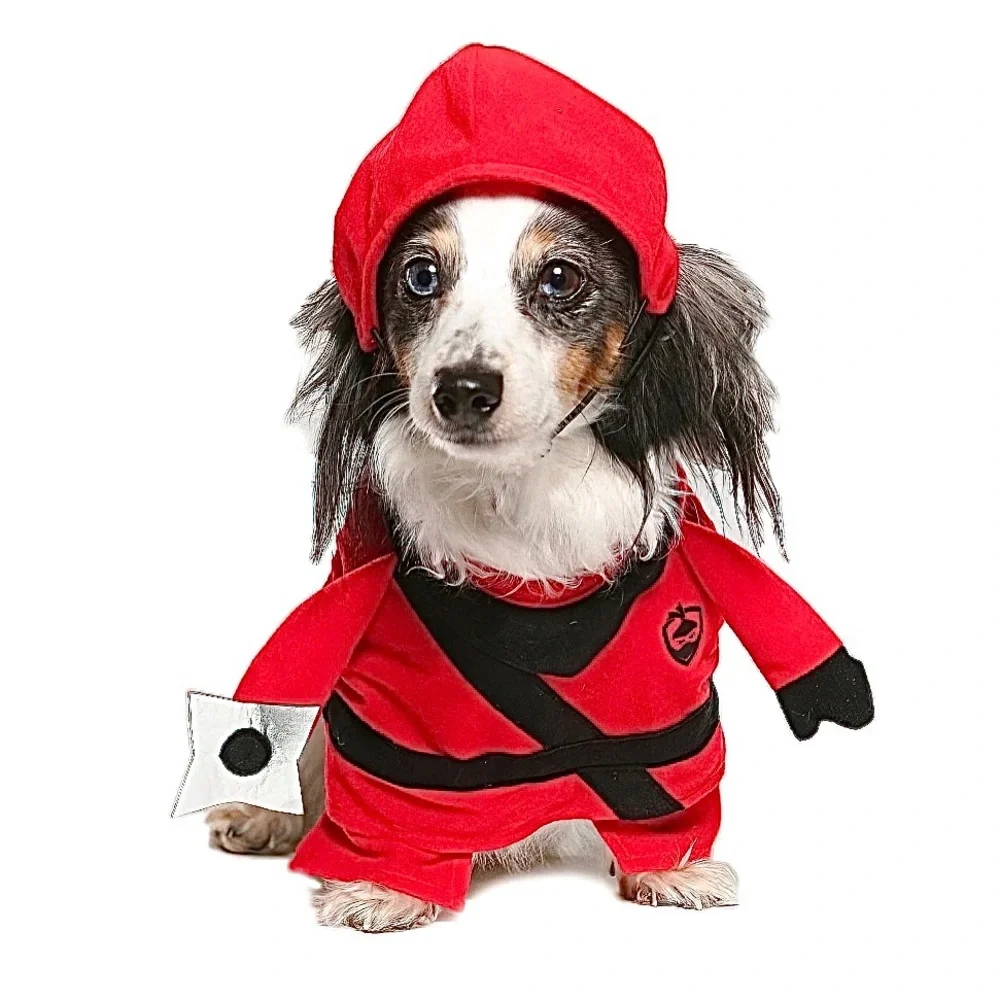 PET NINJA COSTUME NWT